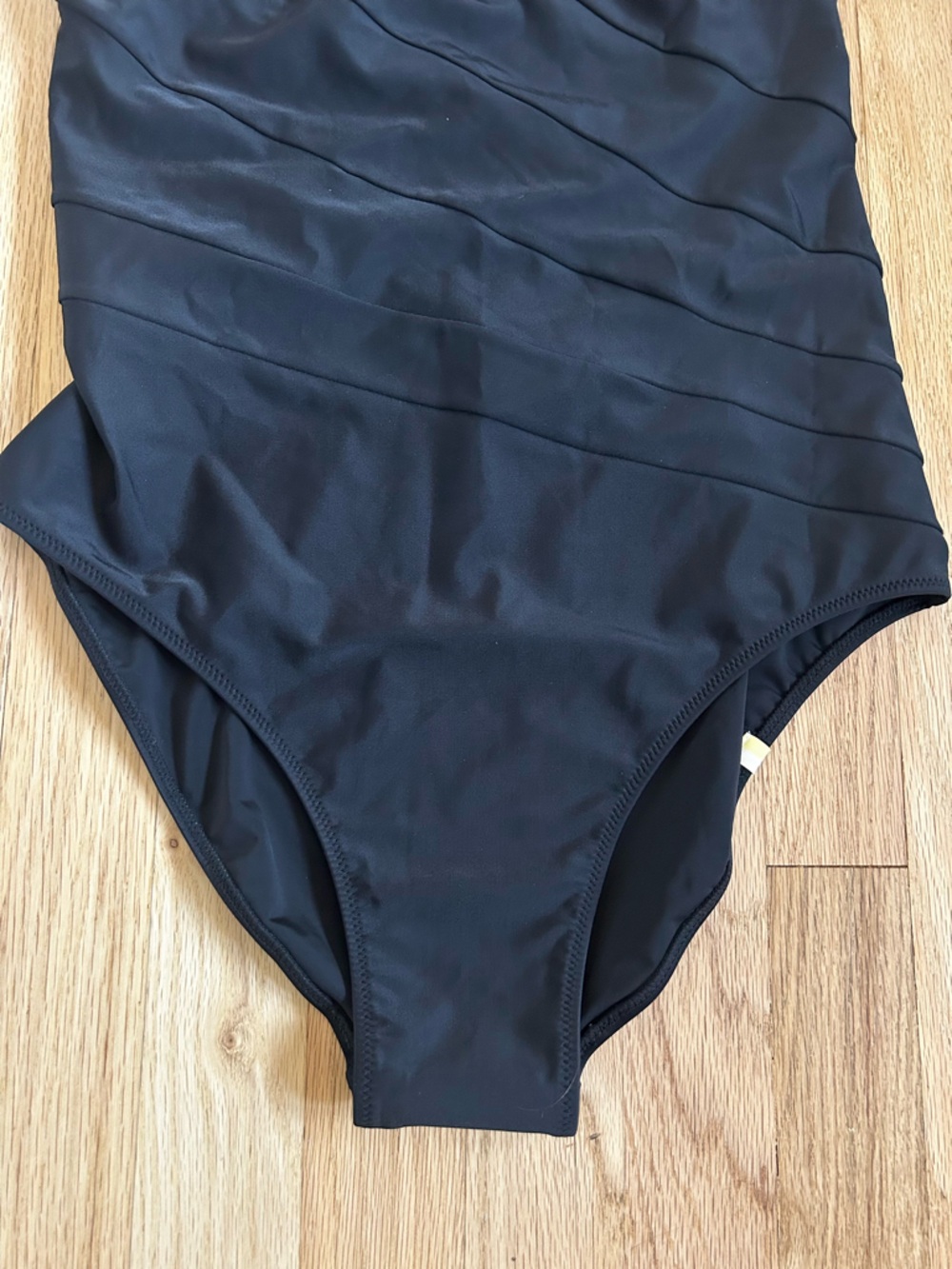 SUMMERSALT sidestroke one shoulder one piece swimsuit black sea urchin size 10 - Picture 10 of 13